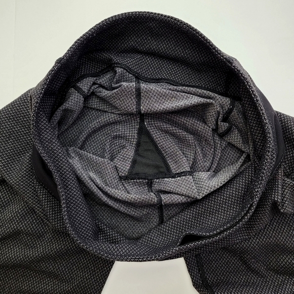 Lululemon Skinny Groove Leggings Pants Diamond Dot Black White Stretch Size  8 - Picture 12 of 15